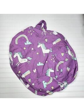 Creative QT Stuff 'n Sit Large Bean Bag Storage Cover for Stuffed Animals & Toys